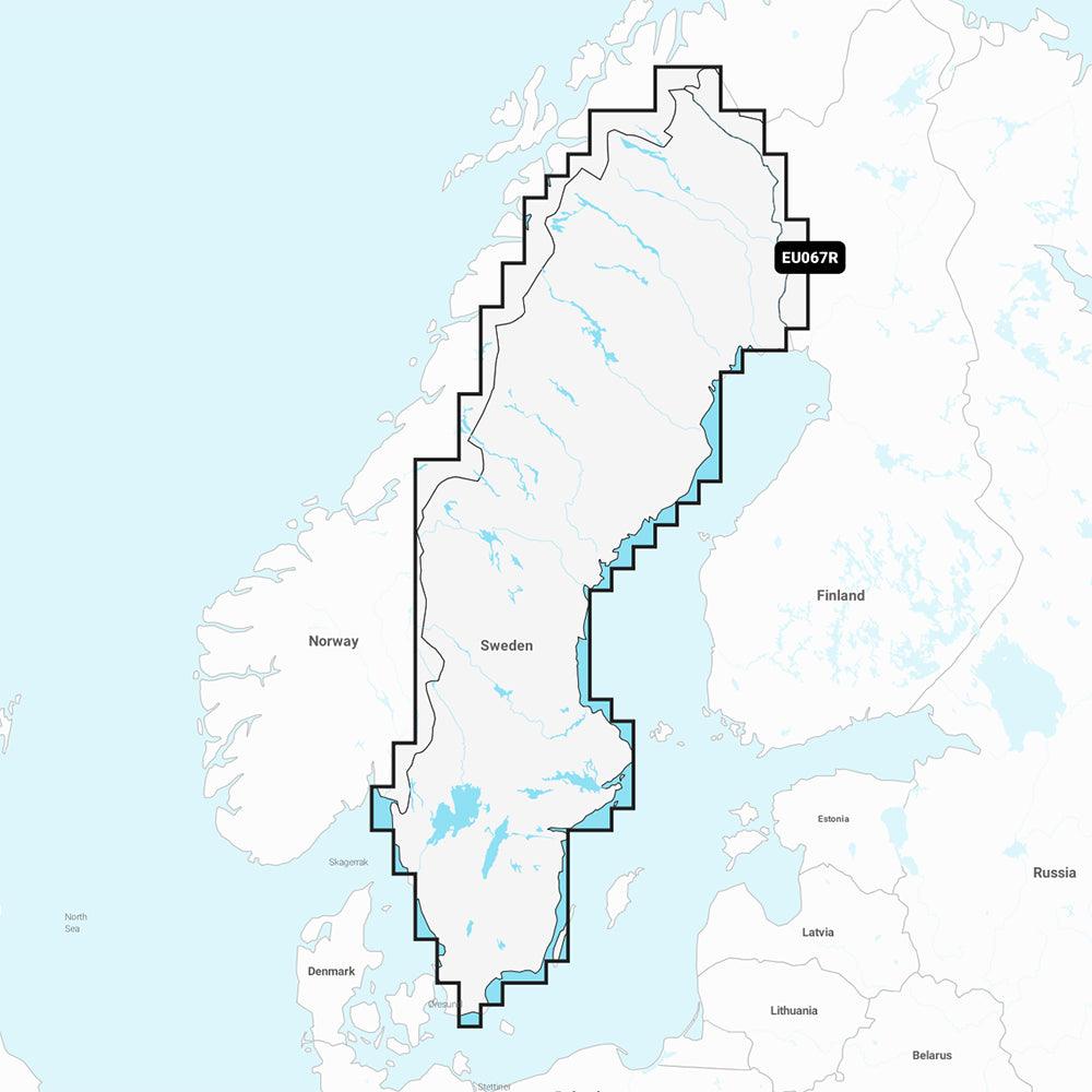 Garmin Navionics+ NSEU067R - Sweden Lakes & Rivers - Marine Chart - Kesper Supply