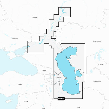 Garmin Navionics+ NSEU069R - Caspian Sea & Lower Volga - Marine Chart - Kesper Supply