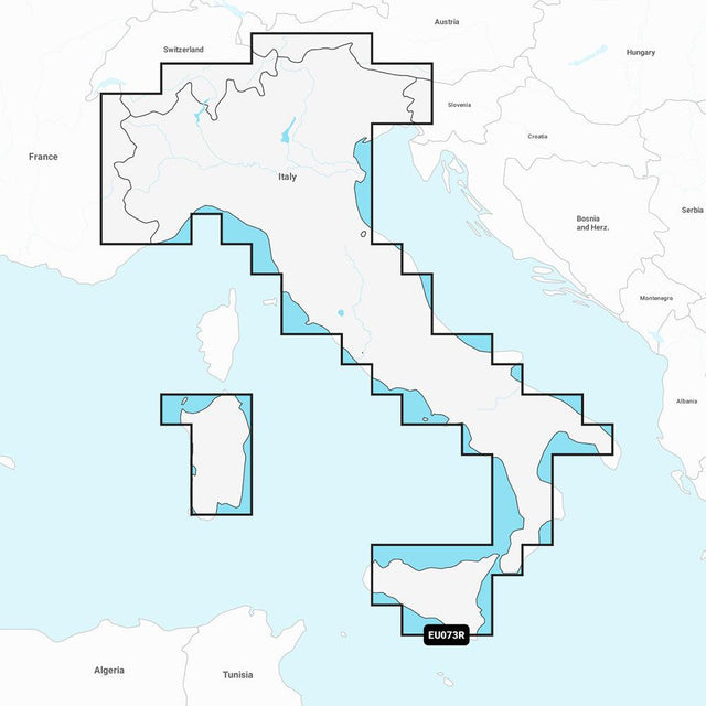 Garmin Navionics+ NSEU073R - Italy Lakes & Rivers - Marine Chart - Kesper Supply