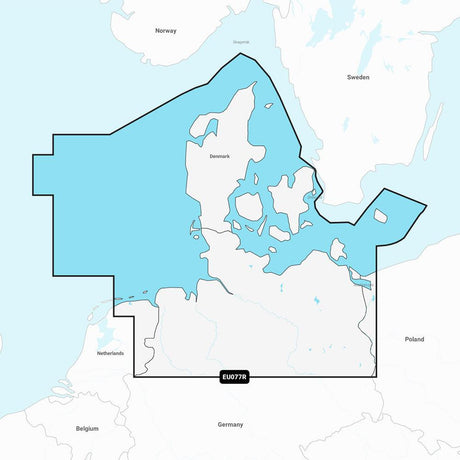 Garmin Navionics+ NSEU077R - Denmark & Germany, North - Marine Chart - Kesper Supply