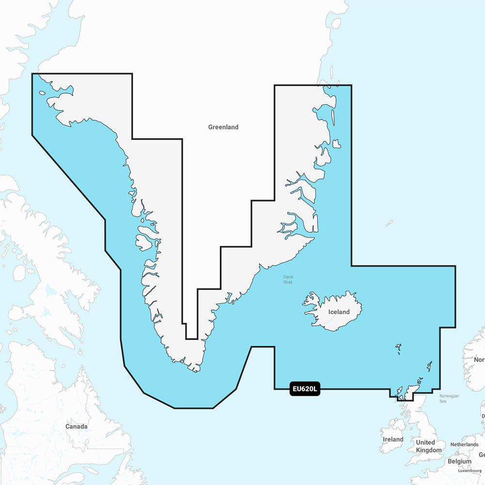 Garmin Navionics+ NSEU602L - Greenland & Iceland - Marine Chart - Kesper Supply