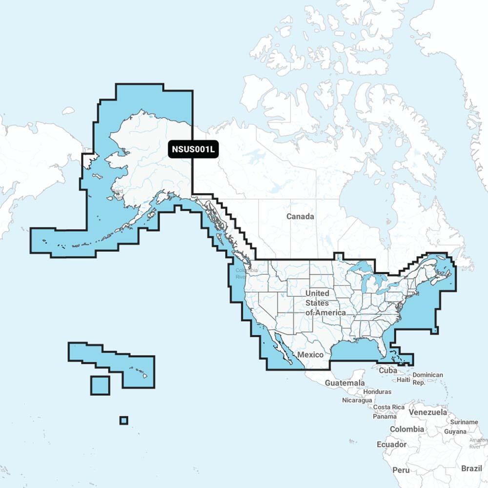 Garmin Navionics+ NSUS001L US & Coastal Canada - Kesper Supply