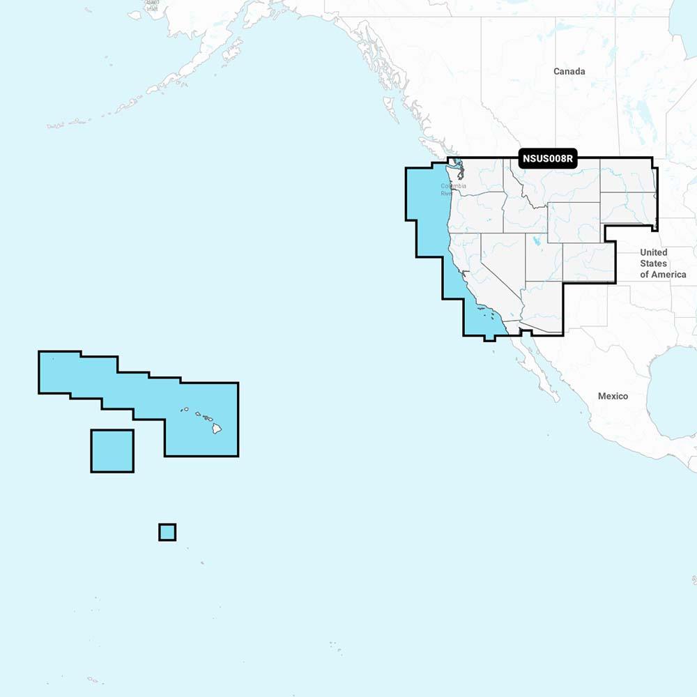 Garmin Navionics+ NSUS008R U.S. West - Kesper Supply