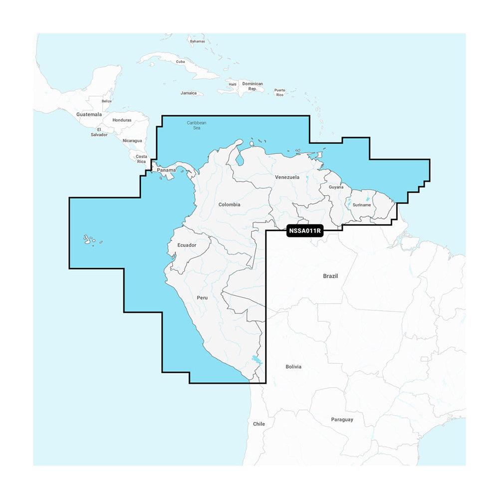 Garmin Navionics+™ NSSA011R South America (North) - Kesper Supply