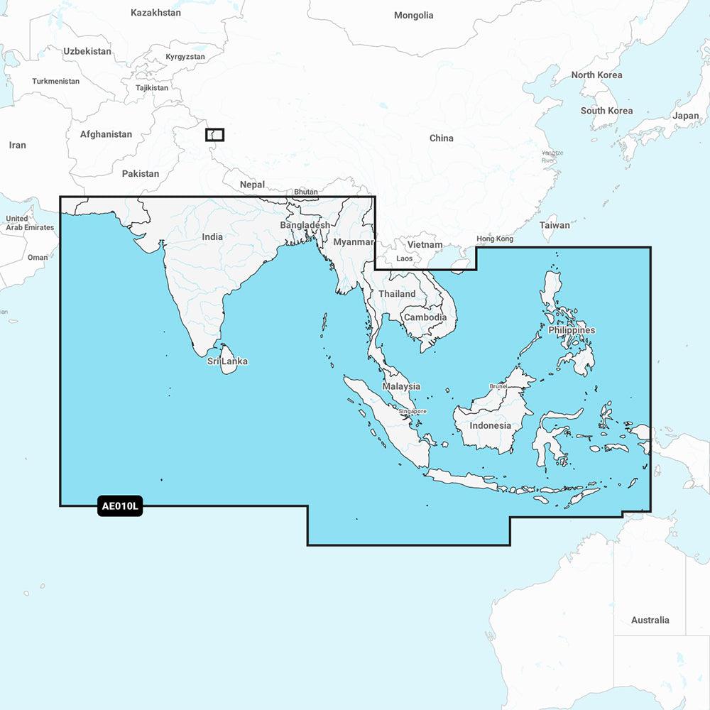 Garmin Navionics Vision+ NVAE010L - Indian Ocean & South China Sea - Marine Chart - Kesper Supply