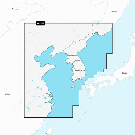 Garmin Navionics Vision+ NVAE018R - Yellow Sea- Marine Chart - Kesper Supply