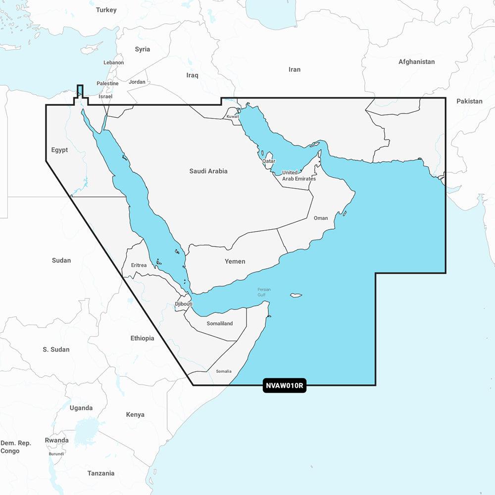 Garmin Navionics Vision+ NVAW010R - The Gulf & Red Sea - Marine Chart - Kesper Supply