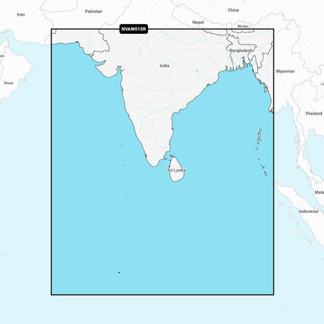 Garmin Navionics Vision+ NVAW015R - Indian Subcontinent - Marine Chart - Kesper Supply