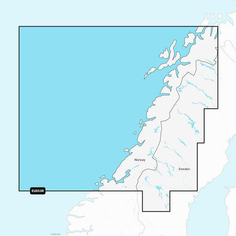 Garmin Navionics Vision+ NVEU053R - Norway, Trondheim to Tromso - Marine Chart - Kesper Supply