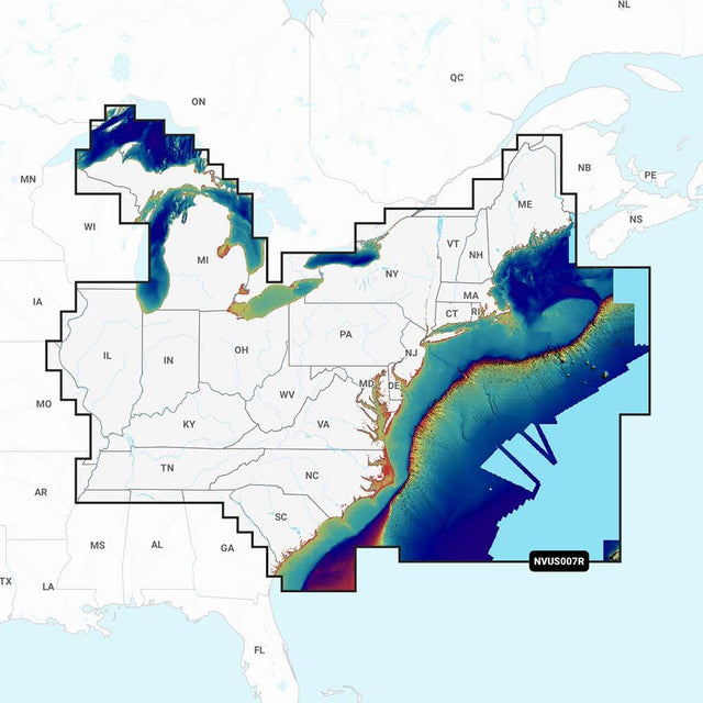 Garmin Navionics Vision+ NVUS007R U.S. East - Kesper Supply