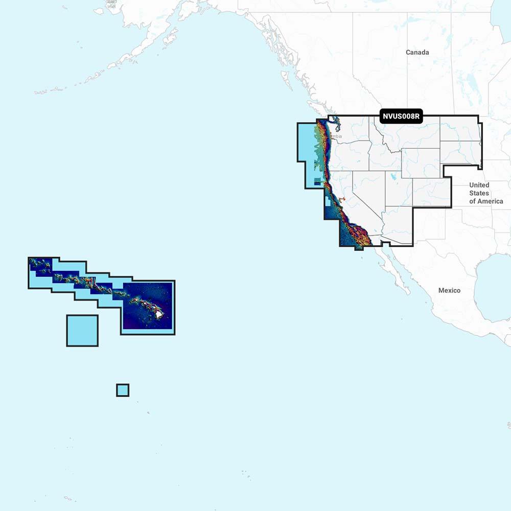 Garmin Navionics Vision+ NVUS008R U.S. West - Kesper Supply