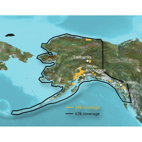 Garmin TOPO - Alaska Enhanced - microSD/SD - Kesper Supply