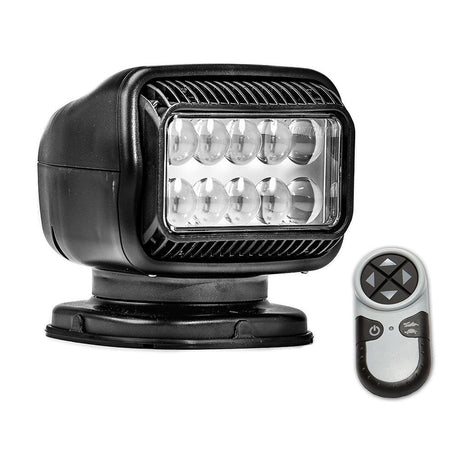 Golight Radioray GT Series Permanent Mount - Black LED - Wireless Handheld Remote - Kesper Supply