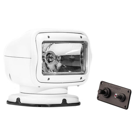 Golight Radioray GT Series Permanent Mount - White Halogen - Hard Wired Dash Mount Remote - Kesper Supply