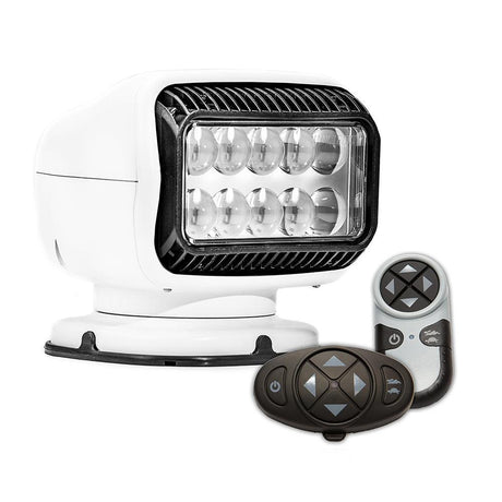 Golight Radioray GT Series Permanent Mount - White LED - Wireless Handheld & Wireless Dash Mount Remotes - Kesper Supply