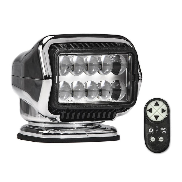 Golight Stryker ST Series Permanent Mount Chrome LED w/Wireless Handheld Remote - Kesper Supply