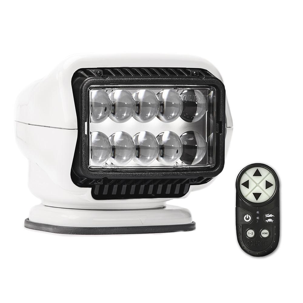 Golight Stryker ST Series Permanent Mount White LED w/Wireless Handheld Remote - Kesper Supply