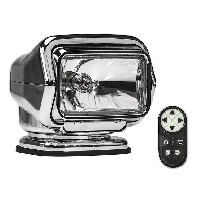 Golight Stryker ST Series Portable Magnetic Base Chrome Halogen w/Wireless Handheld Remote - Kesper Supply