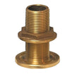 GROCO 1-1/2" NPS NPT Combo Bronze Thru-Hull Fitting w/Nut - Kesper Supply