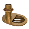 GROCO 1-1/4" Bronze Combo Scoop Thru-Hull w/Nut - Kesper Supply