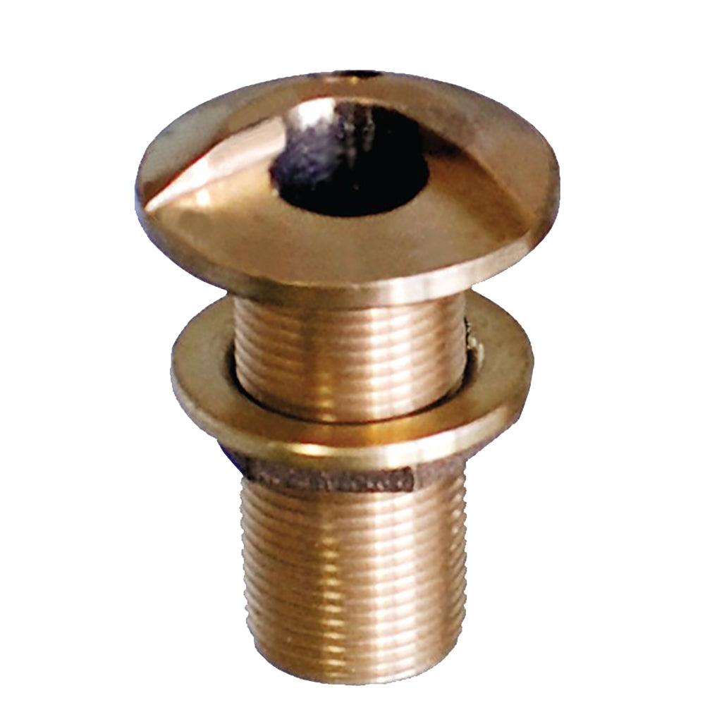 GROCO 2" Bronze High Speed Thru-Hull Fitting w/Nut - Kesper Supply