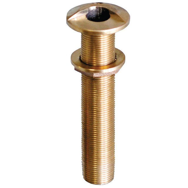 GROCO 3/4" Bronze Extra Long High Speed Thru-Hull Fitting w/Nut - Kesper Supply