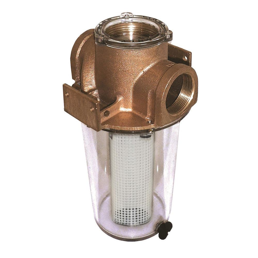 GROCO ARG-2500 Series 2-1/2" Raw Water Strainer Non-Metallic Strainer - Kesper Supply