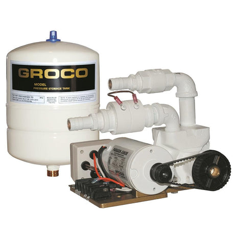 GROCO Paragon Junior 24v Water Pressure System - 1 Gal Tank - 7 GPM - Kesper Supply