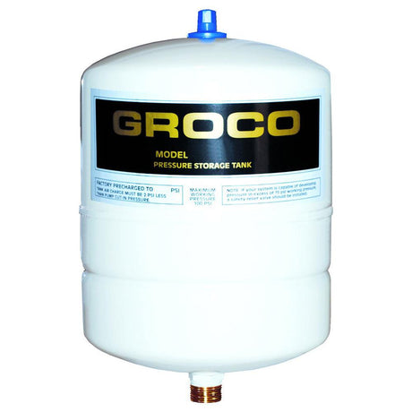 GROCO Pressure Storage Tank - 1.4 Gallon Drawdown - Kesper Supply