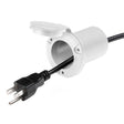 Guest AC Universal Plug Holder - White - Kesper Supply