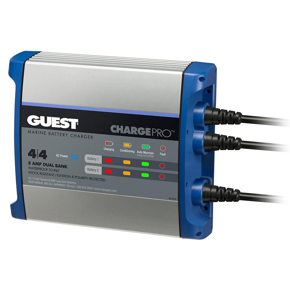 Guest On-Board Battery Charger 8A / 12V - 2 Bank - 120V Input - Kesper Supply