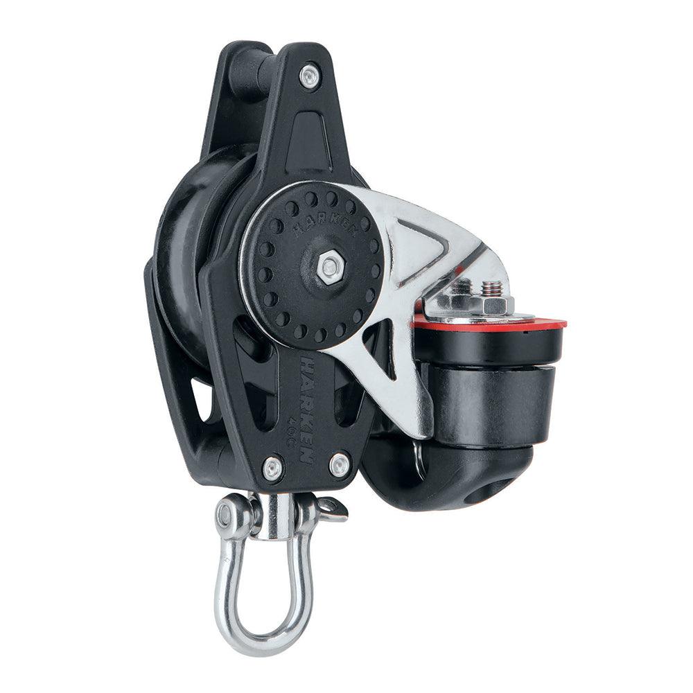 Harken 40mm Carbo Air Block w/Cam Cleat & Becket - Kesper Supply