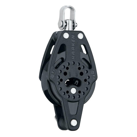 Harken 57mm Carbo Single Ratchet Block w/Swivel & Becket - Kesper Supply