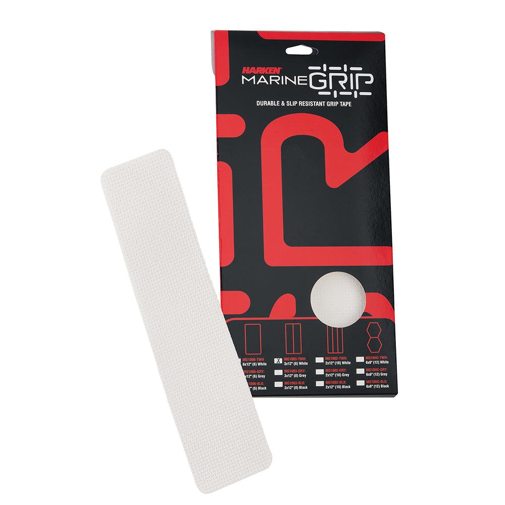 Harken Marine Grip Tape - 3 x 12" - Translucent White - 8 Pieces - Kesper Supply