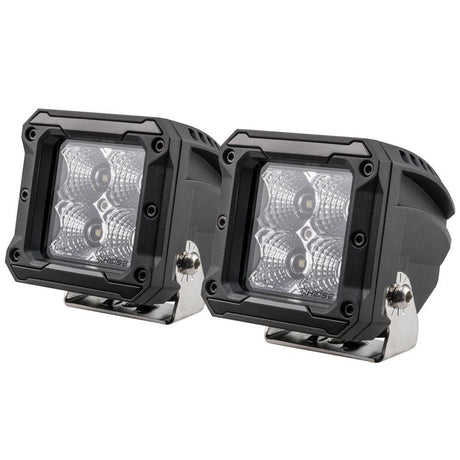 HEISE 4 LED Cube Light - Flood - 3" - 2 Pack - Kesper Supply