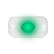 HEISE Marine Auxiliary Accent Lighting Pod - 1.5" x 3" - White/Green - Kesper Supply