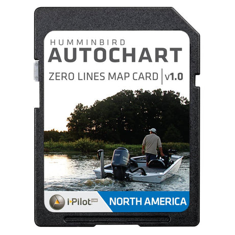 Humminbird AutoChart Zero Lines Map Card - Kesper Supply