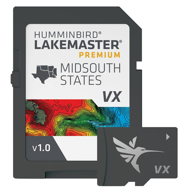 Humminbird LakeMaster VX Premium - Mid-South States - Kesper Supply