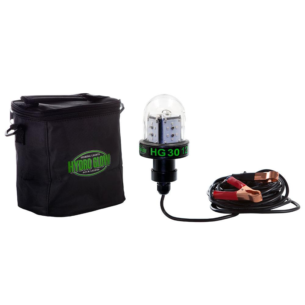 Hydro Glow HG30 30W/12V Deep Water LED Fish Light - Green Globe Style - Kesper Supply