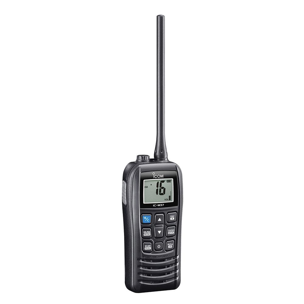 Icom M37 VHF Handheld Marine Radio - 6W - Kesper Supply