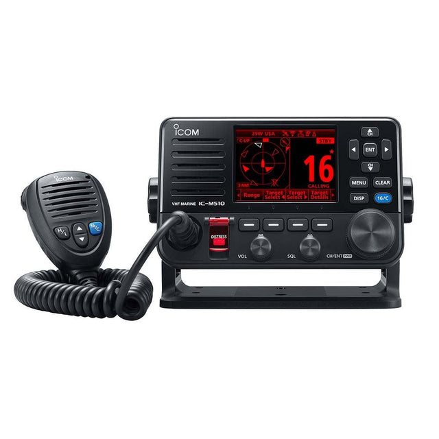 Icom M510 PLUS VHF Marine Radio w/AIS - Kesper Supply