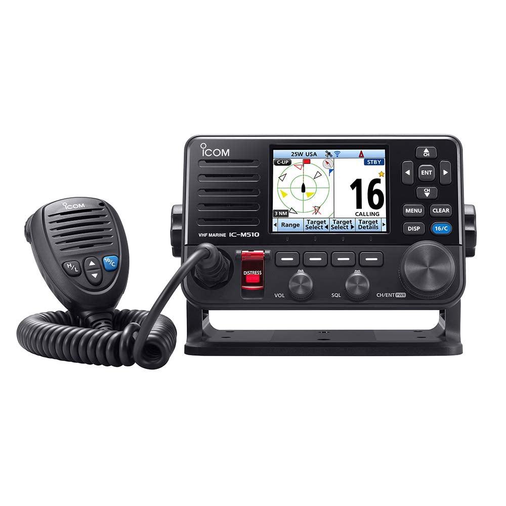 Icom M510 PLUS VHF Marine Radio w/AIS - Kesper Supply