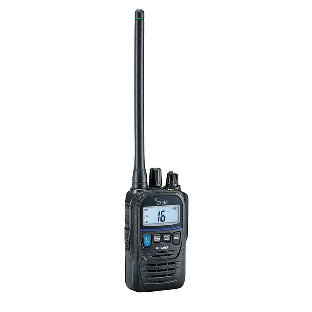 Icom M85UL Intrinsically Safe, Ultra Compact Handheld VHF Marine Radio w/5W Power Output - Kesper Supply
