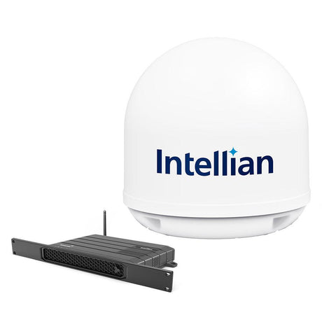 Intellian FB250 Inmarsat Fleet Broadband Maritime Terminal w/19" Rack Mount BDU - Kesper Supply