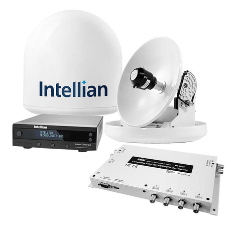Intellian i2 US System w/DISH/Bell MIM-2 (w/3M RG6 Cable) & 15M RG6 Cable - Kesper Supply