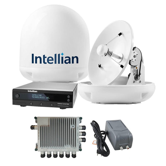 Intellian i4 All-Americas TV Antenna System & SWM-30 Kit - Kesper Supply