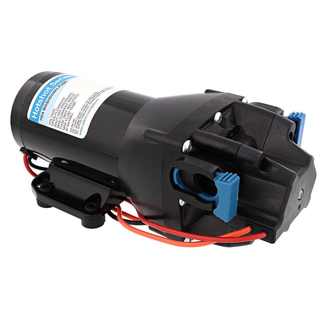 Jabsco HotShot HD4 Heavy Duty Washdown Pump w/25' HoseCoil - 12V - 4 GPM - 60 PSI - Kesper Supply