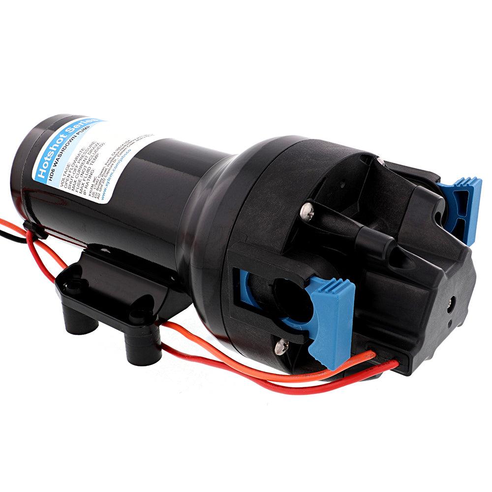 Jabsco HotShot HD6 Heavy Duty Washdown Pump - 12V - 6 GPM - 70 PSI - Kesper Supply