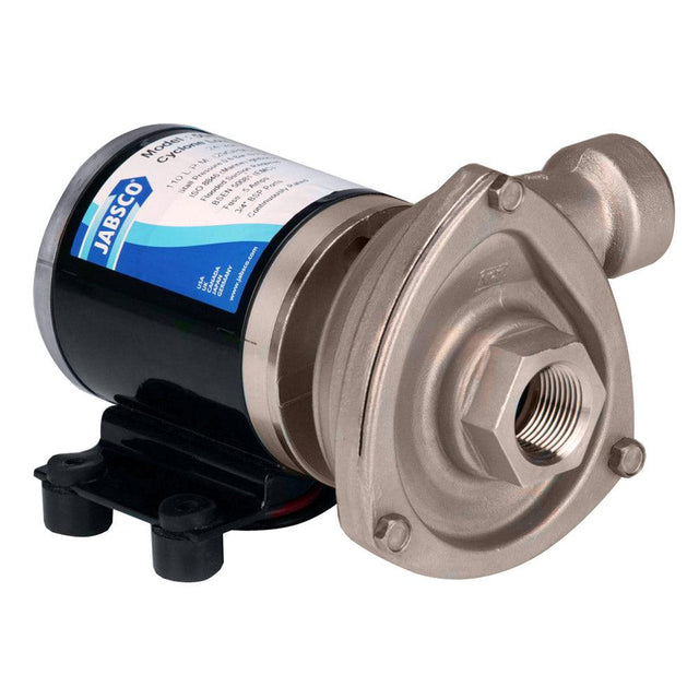 Jabsco Low Pressure Cyclon Centrifugal Pump - 12V - Kesper Supply