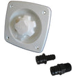 Jabsco Water Pressure Regulator - Flush Mount - White - Kesper Supply